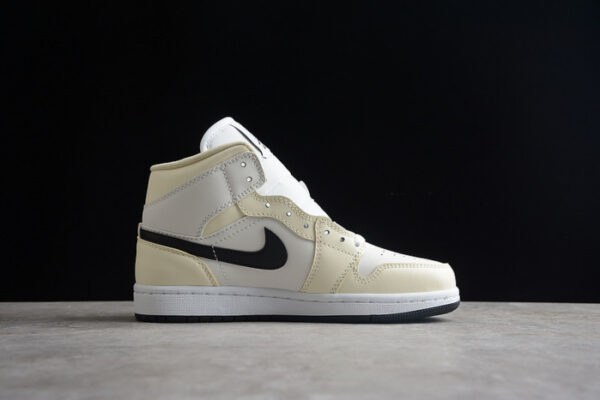 Jordan 1 Mid Coconut Milk (W) Bq6472-121 - Image 5