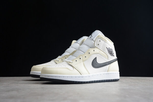 Jordan 1 Mid Coconut Milk (W) Bq6472-121 - Image 6