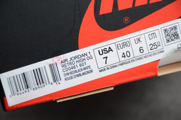 Air Jordan 1 Satin Black Toe Cd0461-016 - Image 10