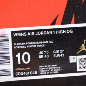 Air Jordan 1 Unc To Chicago Cd0461-046 - Image 10