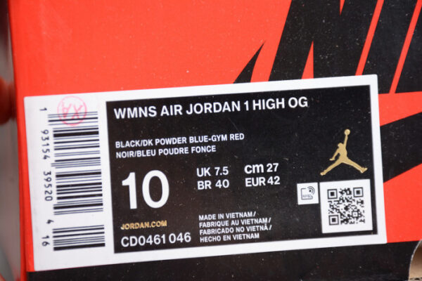 Air Jordan 1 Unc To Chicago Cd0461-046 - Image 10