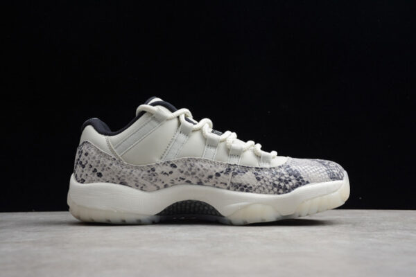 Air Jordan 11 Low Snakeskin Light Bone Cd6846-002 - Image 10