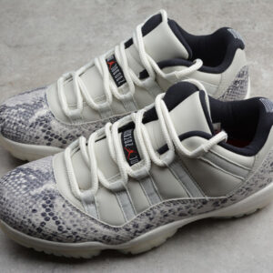 Air Jordan 11 Low Snakeskin Light Bone Cd6846-002 - Image 16