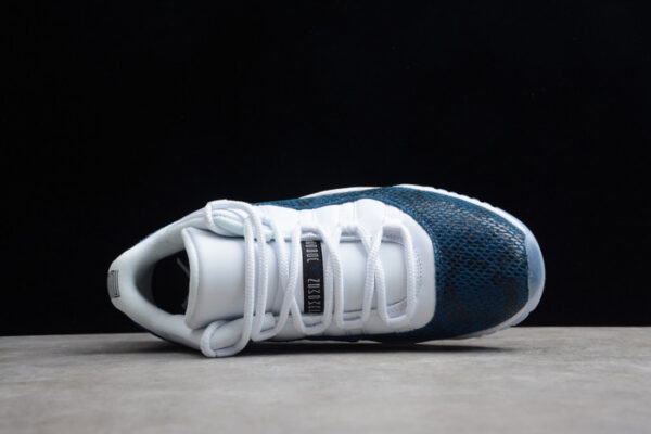 Air Jordan 11 Low Blue Snakeskin Cd6846-102 - Image 9