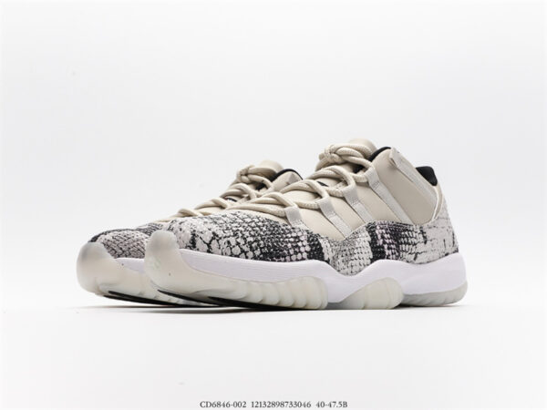 Jordan 11 Retro Low Snake Light Bone Cd6847-002 - Image 4