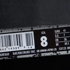 Air Jordan 6 Flint Grey Ci3125-100 - Image 10