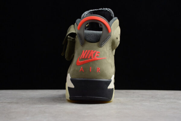 Nike Air Jordan 6 Retro GS x Travis Scott ?Olive? CN1085-200 - Image 2