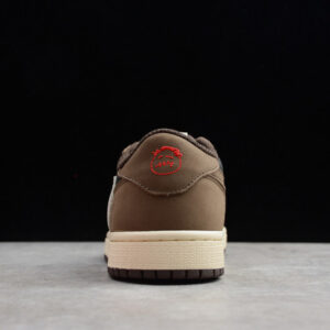 Travis Scott Air Jordan 1 Low Dark Mocha Cq4277-001 - Image 4