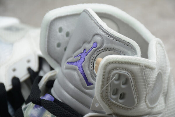 Off-White Air Jordan 5 White Green Purple Ct8480-105 - Image 7