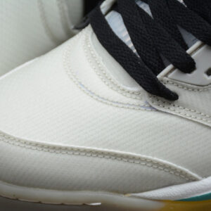 Off-White Air Jordan 5 White Green Purple Ct8480-105 - Image 11