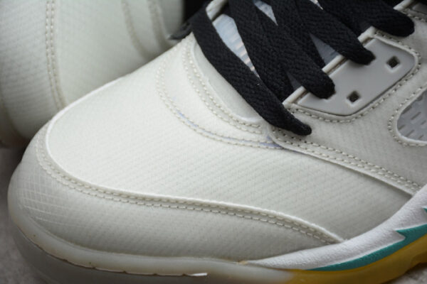 Off-White Air Jordan 5 White Green Purple Ct8480-105 - Image 11