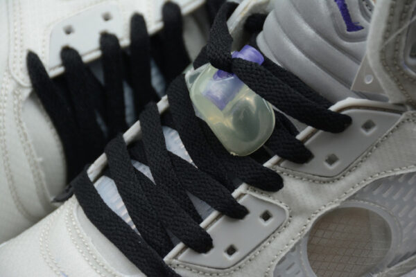 Off-White Air Jordan 5 White Green Purple Ct8480-105 - Image 14