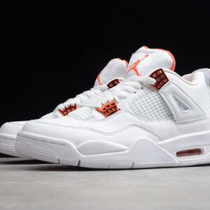 Air Jordan 4 Retro Pure Money Orange Metallic Ct8527-118 - Image 4