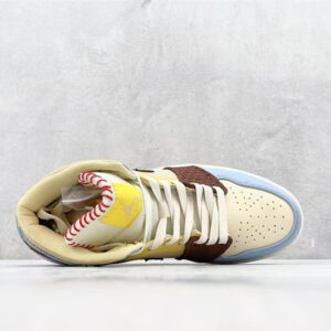 Air Jordan 1 Mid Se Fearless Maison Chateau Cu2803-200 - Image 2