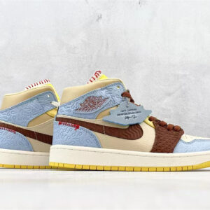 Air Jordan 1 Mid Se Fearless Maison Chateau Cu2803-200 - Image 5