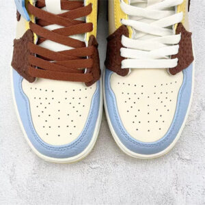Air Jordan 1 Mid Se Fearless Maison Chateau Cu2803-200 - Image 6