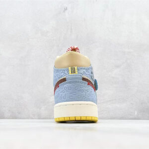 Air Jordan 1 Mid Se Fearless Maison Chateau Cu2803-200 - Image 8