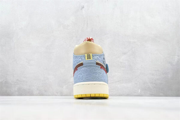 Air Jordan 1 Mid Se Fearless Maison Chateau Cu2803-200 - Image 8
