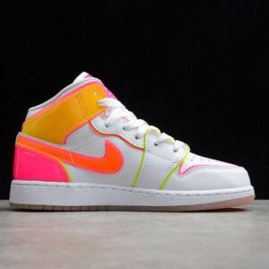 Air Jordan 1 Mid Se Gs Edge Glow Cv4611-100 - Image 5