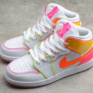 Air Jordan 1 Mid Se Gs Edge Glow Cv4611-100 - Image 9