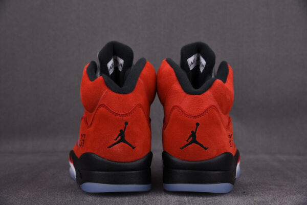 Air Jordan 5 Raging Bull 2021 Red Suede Dd0587-600 - Image 5