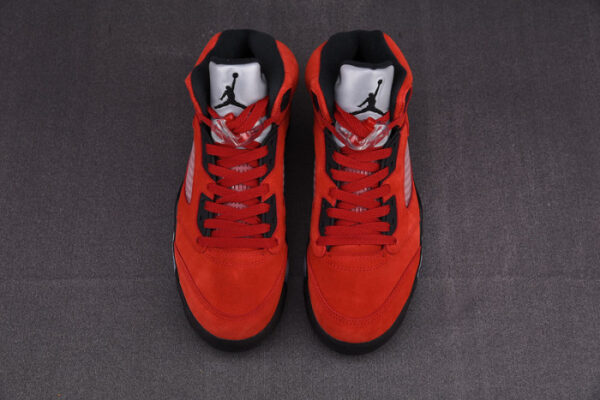 Air Jordan 5 Raging Bull 2021 Red Suede Dd0587-600 - Image 14