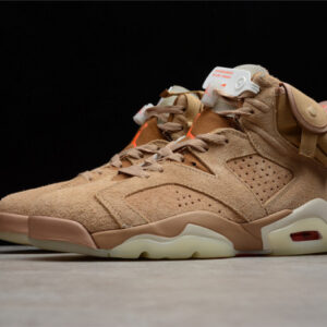 Travis Scott X Air Jordan 6 British Khaki Dh0690-200 - Image 2
