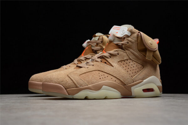 Travis Scott X Air Jordan 6 British Khaki Dh0690-200 - Image 11