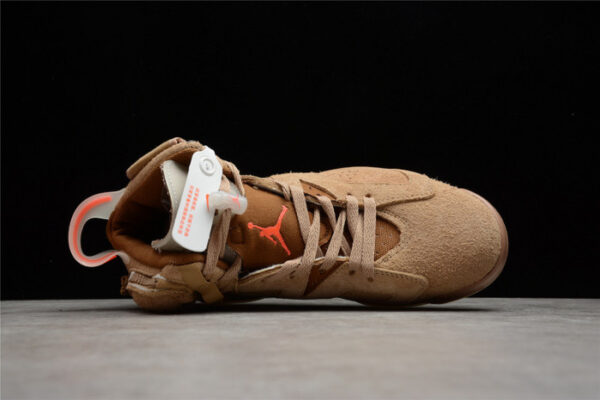 Travis Scott X Air Jordan 6 British Khaki Dh0690-200 - Image 13