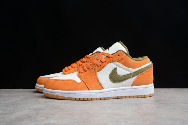 Air Jordan 1 Low Light Curry Dh6931-102 - Image 7