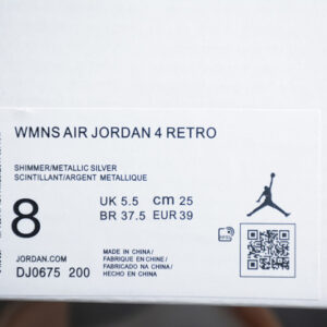 Air Jordan 4 Wmns Shimmer Dj0675-200 - Image 9