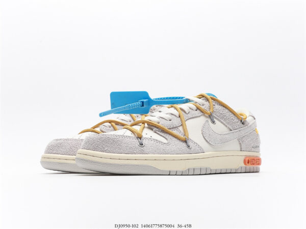 Off White X Nike Dunk Sb Low The 50 No.34 Dj0950-102 - Image 4