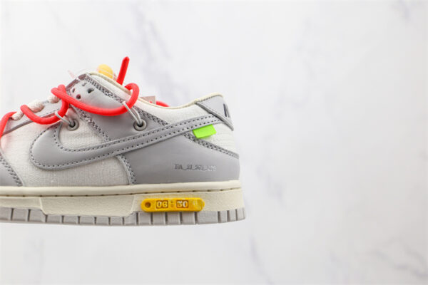 Off White X Nike Dunk Sb Low The 50 No.06 Dm1602-110 - Image 5