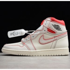 Air Jordan 1 Phantom Sail University Red 555088-160 - Image 15