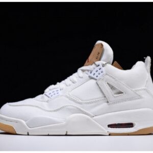 Levis X Air Jordan 4 White Ao2571-100 - Image 2