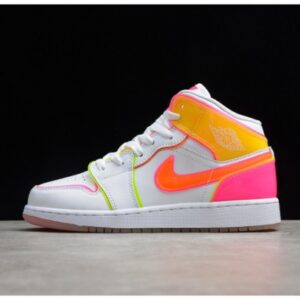Air Jordan 1 Mid Se Gs Edge Glow Cv4611-100 - Image 14