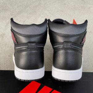 Air Jordan 1 High Black Satin 555088-060 - Image 4