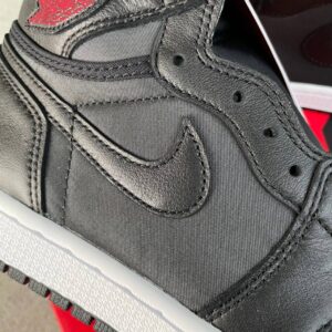 Air Jordan 1 High Black Satin 555088-060 - Image 7