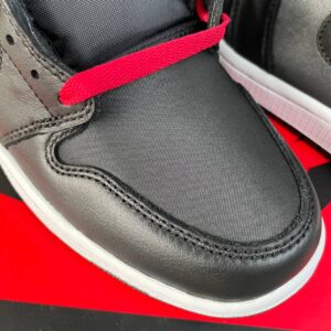 Air Jordan 1 High Black Satin 555088-060 - Image 8