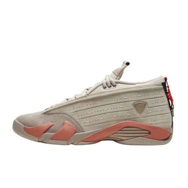 Clot Air Jordan 14 Low Sepia Stone Dc9857-200