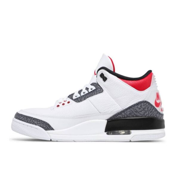 Air Jordan 3 Retro Denim Fire Red Cz6431-100