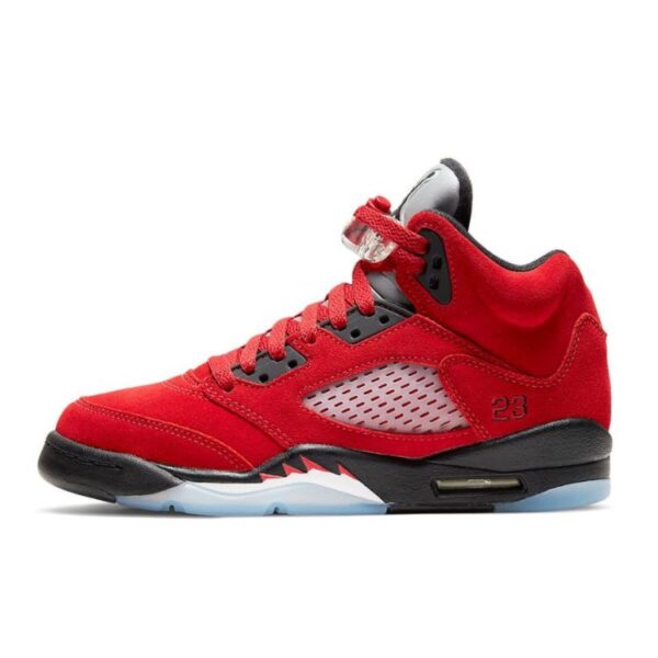 Air Jordan 5 Raging Bull 2021 Red Suede Dd0587-600