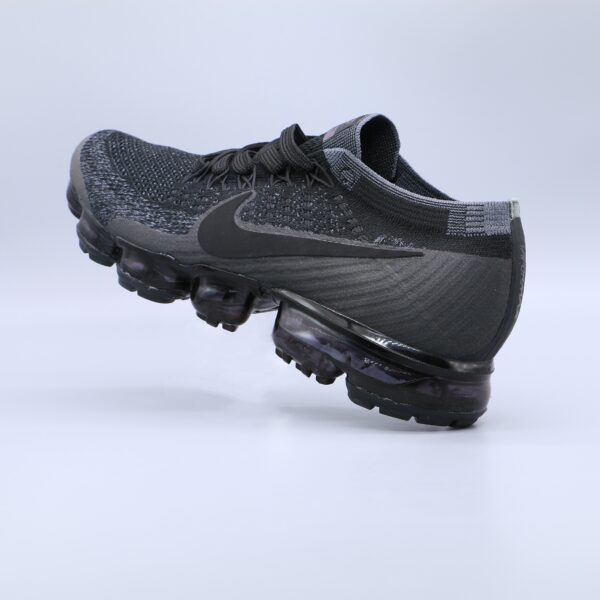 Nikelab Air Vapormax Flyknit Triple Black mix Grey- 899473 003 - Image 8