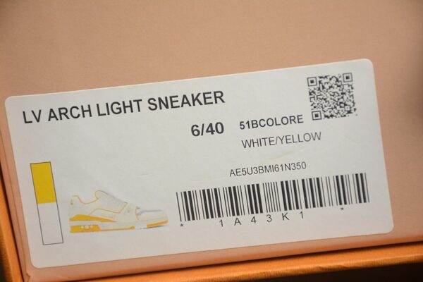 LV Trainer Maxi Yellow Sneaker - Image 13