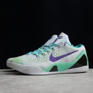 Nike Kobe 9 Grey Green Purple 630487-005 - Image 6