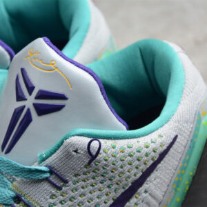 Nike Kobe 9 Grey Green Purple 630487-005 - Image 9