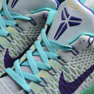Nike Kobe 9 Grey Green Purple 630487-005 - Image 10