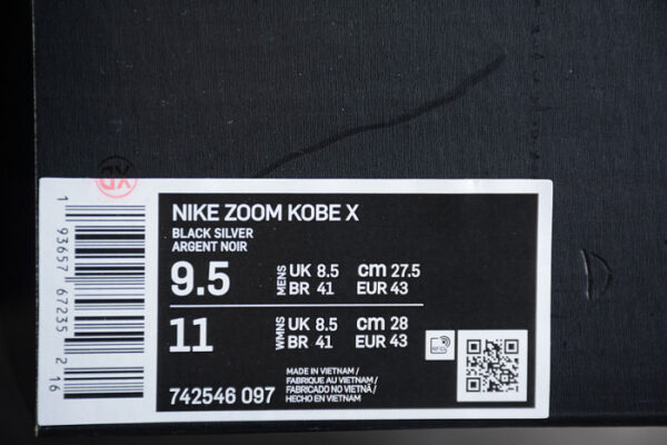 Nike Kobe 10 All Star 742546-097 - Image 9