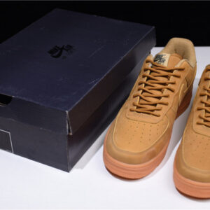 Nike Air Force 1 07 Wb Flax/Flax-Gum Wheat Basketball Shoes Aa4061-200 - Image 8