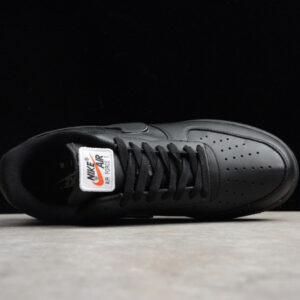 Nike Air Force 1 Velcro Swoosh Pack Black Ah8462-002 - Image 2